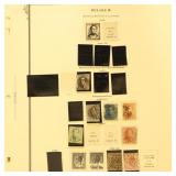 Belgium Stamps 1850s-1980s Used & Mint collection