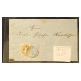 Denmark & Oldenburg Stamps 1860s-1870s Covers, 2 n