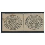 Roman States Stamps #13 Mint NH Pair CV $2,700