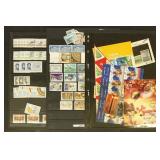 Finland Stamps on mix of pages & dealer cards, mos
