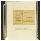 Germany Stampless Post World War II Covers collect
