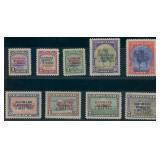 Greenland Stamps #19-27 Mint Hinged CV $795
