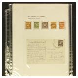 Saxony Stamps & Covers 1945 local and private issu