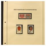 US Imperf Stamps 2022 Mint NH collection on Herit