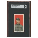 1910 T206 Bill Abstein SGC 5 Piedmont 350 Back, Ba