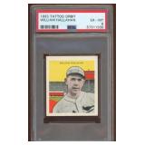 1933 William Hallahan PSA 6 Tattoo Orbit, well cen