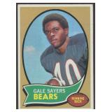 Gale Sayers 1970 Topps Football Card #70, nice exa