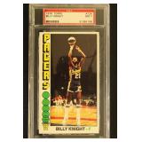 1976 Billy Knight PSA 7 Topps Basketball Card #124