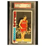 1976 Jerry Sloan PSA 8 Topps Basketball Card #123,