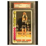 1976 Scott Wedman PSA 8 Topps Basketball Card #142