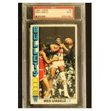 1976 Wes Unseld PSA 5 Topps Basketball Card #5, Ha