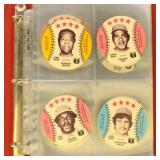 1976 MCA Towne Club backs complete set of 70 MLB B