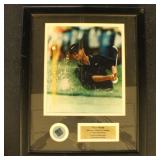 Tiger Woods Event Worn Shirt Swatch, limited editi