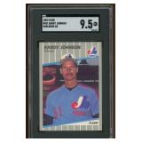 1989 Randy Johnson SGC 9.5 Fleer "Marlboro Ad" Bas