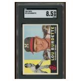 1960 Lou Burdette SGC 8.5 Topps Baseball Card #70,