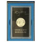 US Coins 1884-CC GSA Morgan Dollar, uncirculated i