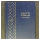 US Coins 17 Morgan Silver Dollars, 1878-1886, in W