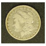 US Coins 1892-CC Morgan Silver Dollar, circulated