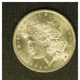 US Coins 1885-O Morgan Silver Dollar, Uncirculated