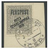 Czechoslovakia Stamps #B39 Used 1919 Semipostal Ov
