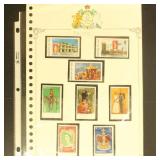 Belize Imperf Stamps Mint NH varieties on page