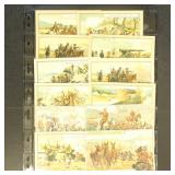 Germany Trade Cards set of 12 featuring scenes of