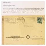 Germany 1948 Covers with Chemnitz hand-overprint s