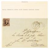 Saxony Stamps 1840s-1860s Chemnitz Covers collecti