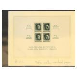 Germany Stamps 1930s Mint Souvenir Sheets includin