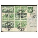 Germany 1941 Cover with Semi-Postal issues tied by