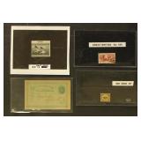 US Stamps Turn of the Century Group on Cards inclu
