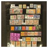 Hong Kong Stamps Mint & Used on Vario pages with s