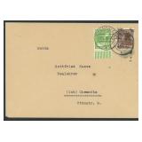 Germany 1948 Cover with Bezirk 41 Chemnitz 4 hand-