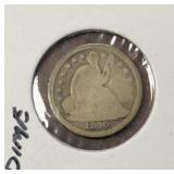 US Coins Seated Liberty Half Dime Lot of 3, 1840-O