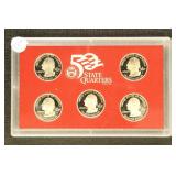 US Coins 2008 Silver Quarter Proof Set
