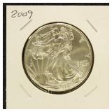 US Coins 2009 US Silver Eagle