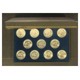 US Coins Susan B Anthony 11 Coin Set 1979-1999