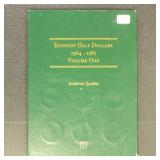 US Coins Kennedy Half Dollars 1964-1985 Album incl