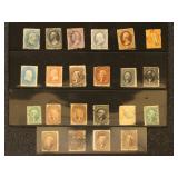 US Stamps High Value Classic Group on pages includ