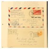 British Solomon Islands Stamps 1940s Postal Histor