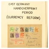 Germany DDR Postal History 1948 Currency Reform Pe