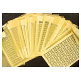 Indonesia Stamps #C25 28 Sheets CV $1,750