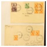 Australia & Papua New Guinea Stamps tied on 1952 C