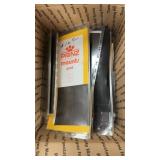 Supplies Opened Packages of Black Mount Strips in