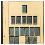 US Revenue Stamps Tobacco issues balance collectio