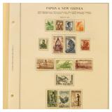Papua New Guinea Stamps 1952-1974 CV $200+