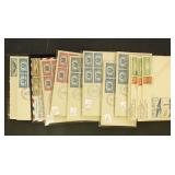 US Stamp FDC Airmails, Addressed and Uncac CV $437