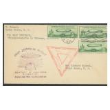 US Stamp FDC #C18 Zeppelins tied CV $200+