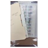 US Stamps $750 Face Value mostly in blocks of 15-4