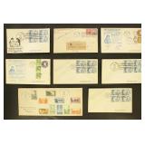 US Stamps 1930s-1940s Covers incl V-Day Overrun co